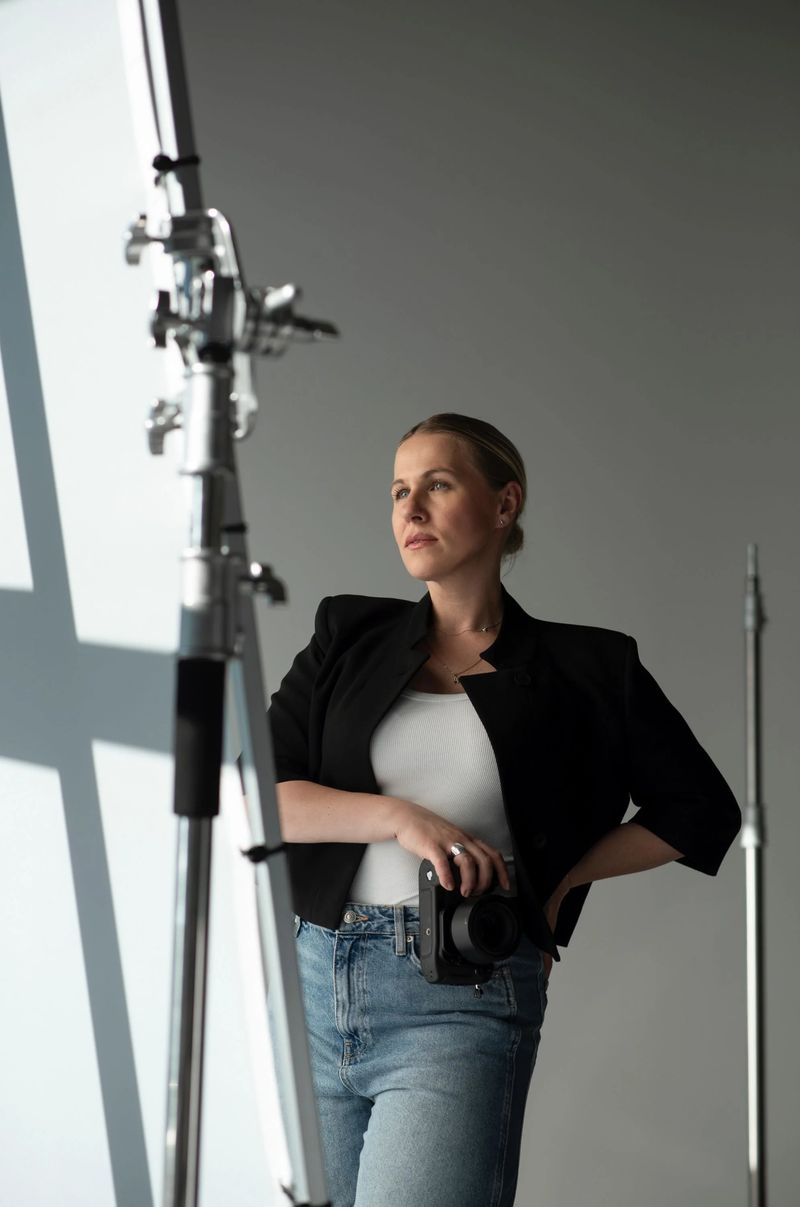 Fotografka Lucie Vysloužilová (Luce) ve studiu